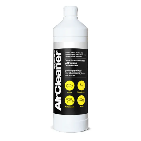 hygienics: AirCleaner Anwendungsfluid