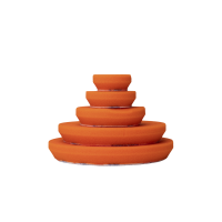 CARTEC: REFINISH Line - Unipad (Ø125mm) Orange/Rapid Cut