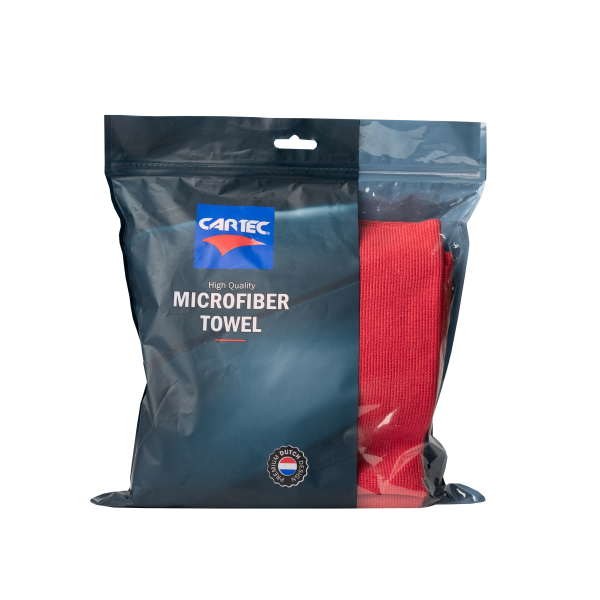 CARTEC: REFINISH Line - Mikrofasertuch Ultra-Soft - Red